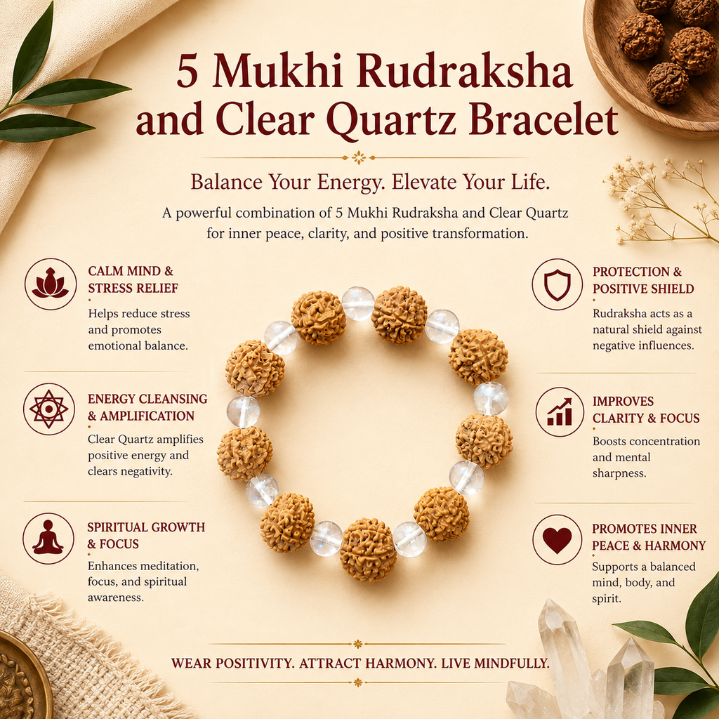 5-mukhi-rudraksha-clear-quartz-bracelet