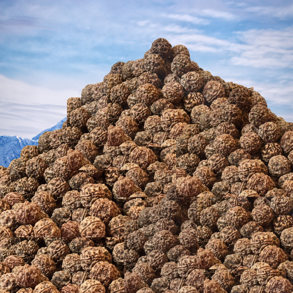Pyramid of Rudraksha