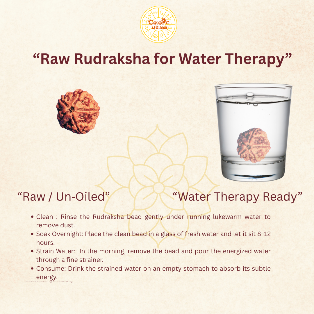 5 Mukhi Rudraksha Water Therapy