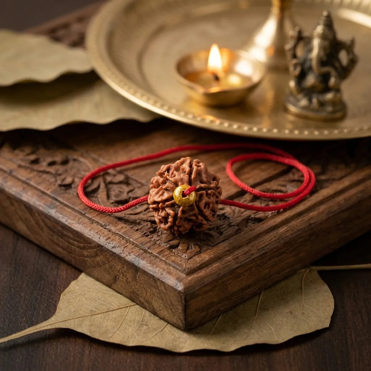 Premium Nepali Rudraksha jewelry pendant