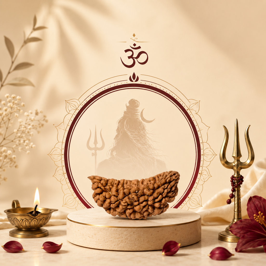 Natural 1 Mukhi Rudraksha Bead